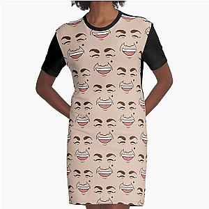 Shenmue - Yu Suzuki Face Graphic T-Shirt Dress