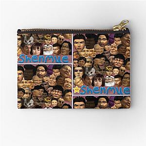 The Many Faces of Shenmue Zipper Pouch