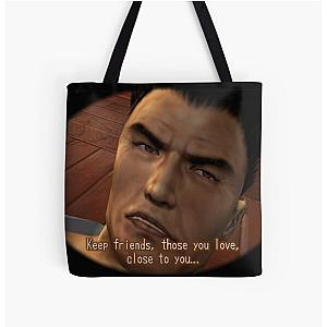 Shenmue Keep Friends Shenmue All Over Print Tote Bag