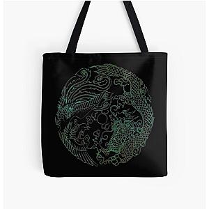 Shenmue III Dragon Vs Phoenix All Over Print Tote Bag