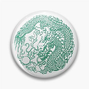 Shenmue Dragon mirror logo Pin