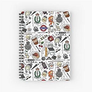 Sherlock Collage (color) Spiral Notebook