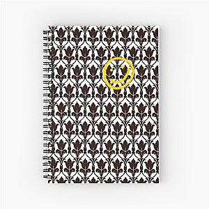 Sherlock Smile Face Spiral Notebook