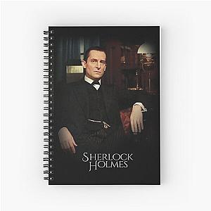 Sherlock Holmes Jeremy Brett - By The Lamplight Spiral Notebook