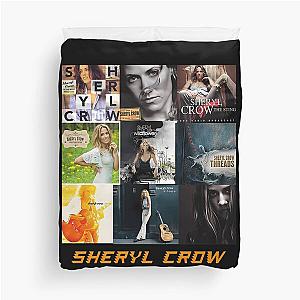 Sheryl Crow collage, Queen of the country and blues Duvet Cover