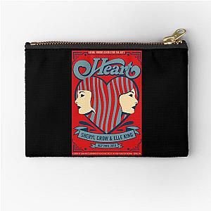 1980 Heart Sheryl Crow & Elle King Zipper Pouch