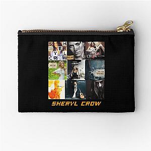 Sheryl Crow collage, Queen of the country and blues Zipper Pouch