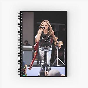 Sheryl Crow Performs On Stage  Art Spiral Notebook