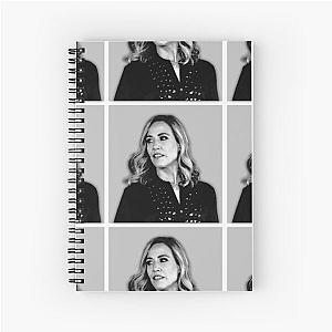 Sheryl Crow b&w Spiral Notebook