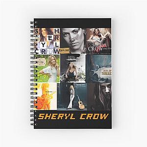 Sheryl Crow collage, Queen of the country and blues Spiral Notebook