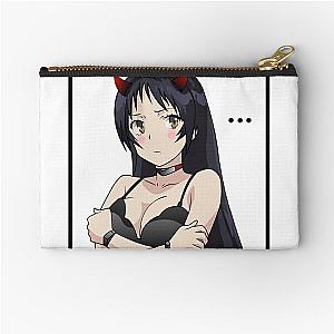 Devil Ayame - Shimoneta (Black Frame) Zipper Pouch