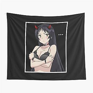 of Devil Ayame - Shimoneta (White Frame) Tapestry