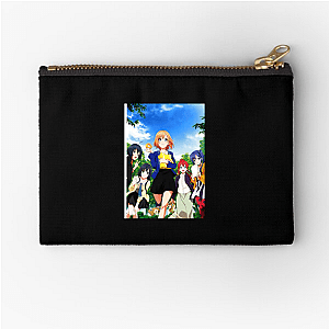 Characters Shirobako Zipper Pouches