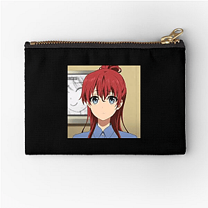 Sakaki Shizuka Shirobako Zipper Pouches