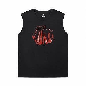 Anime Tshirt One Punch Man Men'S Sleeveless Muscle T Shirts WS2302