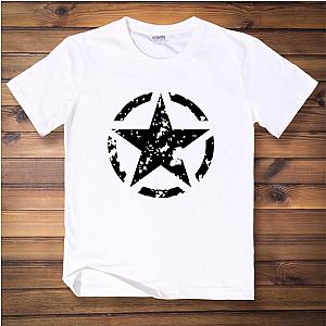 XXXL Tshirt Black Shooter T-shirt WS2302