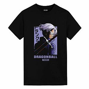 Trunks Tee Shirt Dragon Ball Super Black Anime Shirt WS2302