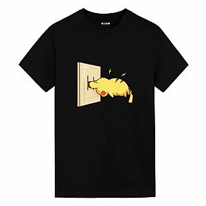 Charging Pikachu Tee Shirt Pokemon Anime Print Shirt WS2302