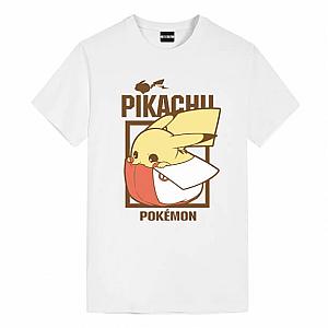 Pikachu in Hat Tee Pokemon Anime Shirts For Kids WS2302