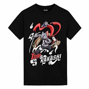 Tom Kakashi Tee Shirt Tom and Jerry Anime Shirts Online WS2302