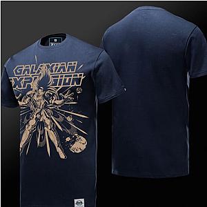 Cool Galaxian Explosion Tshirt Blue Saint Seiya Tee WS2302