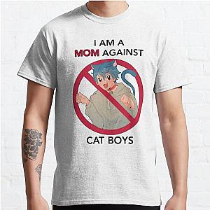 I AM A MOM AGAINST CAT BOYS Classic T-Shirt Offical Store RB0812