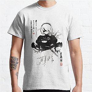 NieR:Automata 2B Japan Ink ニーア_オートマタ Classic T-Shirt Offical Store RB0812