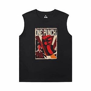 One Punch Man Mens Graphic Sleeveless Shirts Japanese Anime T-Shirts WS2302