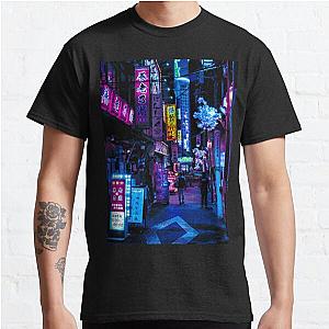 Blue Tokyo Alleys Classic T-Shirt Offical Store RB0812