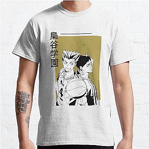 Haikyuu! Fukurodani BokuAka character design Classic T-Shirt Offical Store RB0812