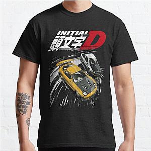 Initial D - Mountain Drift Racing Tandem AE86 vs FD rx-7 Classic T-Shirt Offical Store RB0812