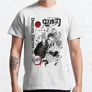 Demon Slayer Anime Nezuko Tanjiro Awesome Design Gift Classic T-Shirt Offical Store RB0812