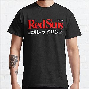 Initial D - Akagi RedSuns logo Classic T-Shirt Offical Store RB0812