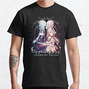 Sword Art Online - Kirito and Asuna Classic T-Shirt Offical Store RB0812