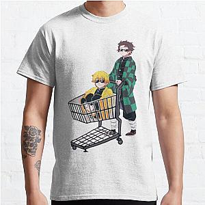 tanjiro and zenitsu in a supermarket Classic T-Shirt Offical Store RB0812