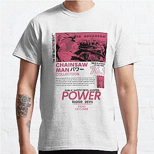 Chainsaw Man Power Devil Streetwear Classic T-Shirt Offical Store RB0812