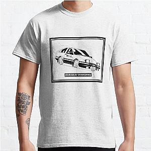 Eurobeat Intensifies AE86 Kansei Dorifto Initial D Car Classic T-Shirt Offical Store RB0812