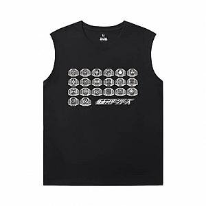 Masked Rider Sleeveless T Shirts Men'S For Gym Anime T-Shirts WS2302