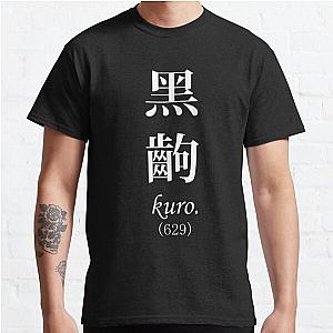 Monogatari Black Scene, Kuro Classic T-Shirt Offical Store RB0812