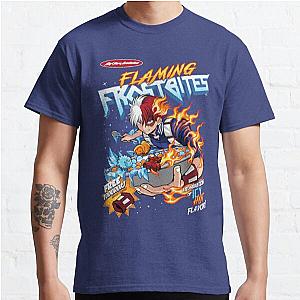 Todoroki Flaming Frostbites ( My hero Academia ) Classic T-Shirt Offical Store RB0812