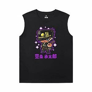 JoJo's Bizarre Adventure T-Shirts Hot Topic Anime Kujo Jotaro Men Sleeveless Tshirt WS2302