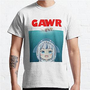 Hololive EN - Gawr Gura Parody Classic T-Shirt Offical Store RB0812