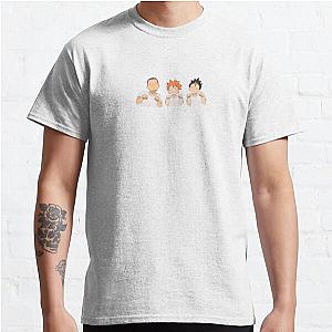 haikyu!! cute hinata, nishinoya, and tanaka  Classic T-Shirt Offical Store RB0812