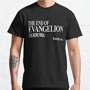 Neon Genesis Evangelion - I need you. Classic T-Shirt Offical Store RB0812