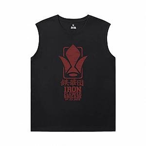 Gundam Tee Japanese Anime Men'S Sleeveless T Shirts Cotton WS2302