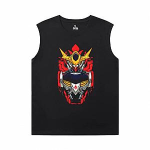 Gundam Tee Shirt Japanese Anime Sleeveless Tshirt For Men WS2302