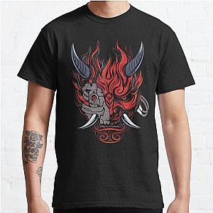 Cyberpunk Oni Demon Classic T-Shirt Offical Store RB0812