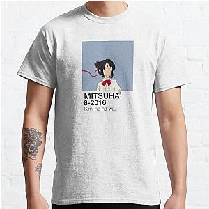 Mitsuha Miyamizu - Your name | Kimi no na wa. Classic T-Shirt Offical Store RB0812