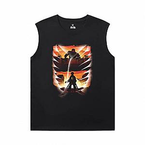 Attack on Titan Sleeveless T Shirts Online Vintage Anime T-Shirt WS2302