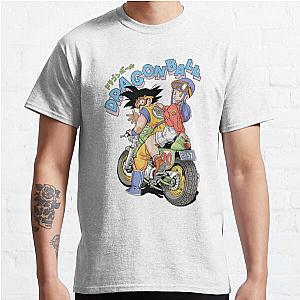 Goku and Bulma - Dragon Ball Classic T-Shirt Offical Store RB0812